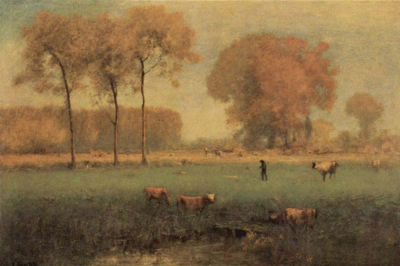 George Inness Summer Landscape oil painting image
